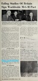 The M-G-M Connection with a British Studio (1956)
