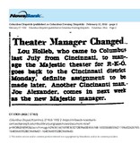 Theater Showman and More (1932): Lou Holleb