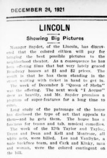 African American Theater (1921)