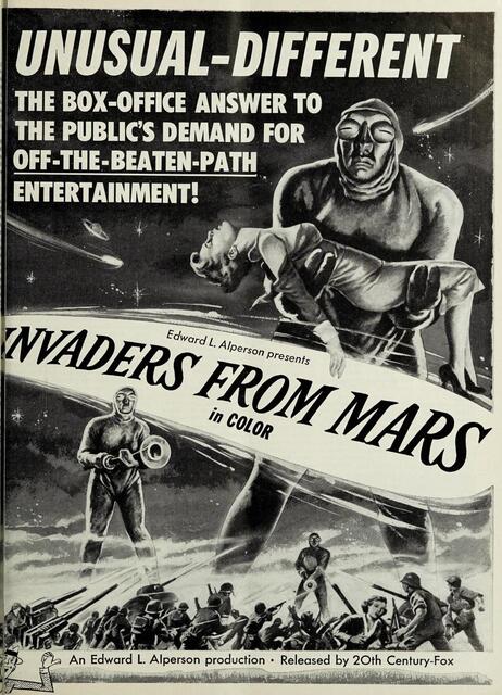 Fifties Sci-Fi (1953)/One of the First Vistors from Outer Space Movies