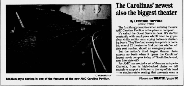 AMC Carolina Pavilion 22