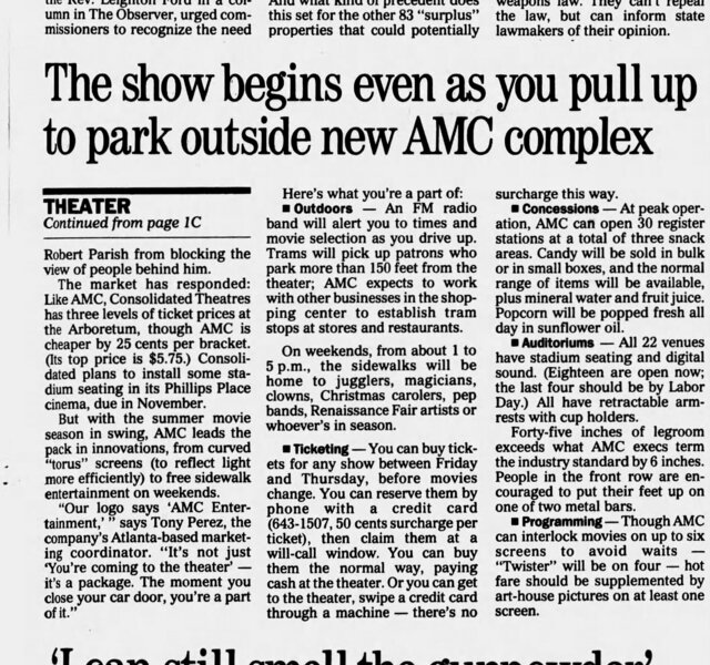 AMC Carolina Pavilion 22