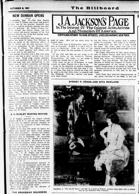 African American Theater (1921)