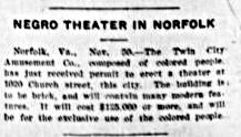 African American Theater (1919)
