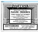 Sessue Hayakawa--The First Asian Hollywood Film Star (1922)