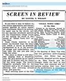 Nat 'King' Cole Plays Himself in the Main Feature (1953)