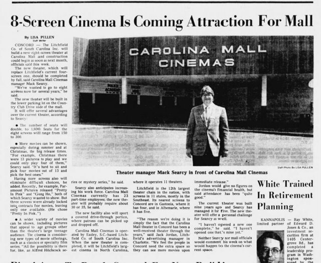 Southeast Cinemas Carolina Mall