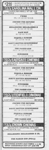 Southeast Cinemas Carolina Mall