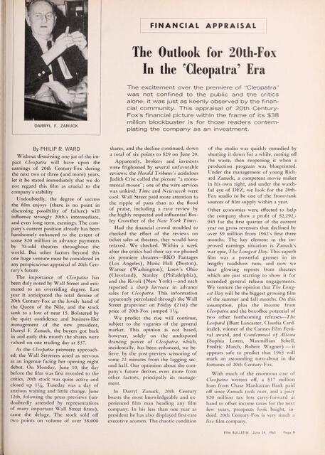The Surprising Sites for "Cleopatra" (1963)