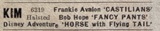 Newspaper ad from the Thursday, Nov. 28, 1963 Chicago Sun Times showing what was playing at the Kim Theatre