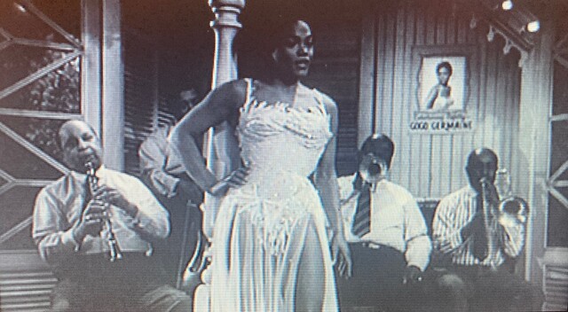 Screenshot from the trailer to "St. Louis Blues" (1958)