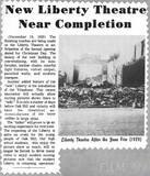 The New Liberty Theatre - December 19, 1929