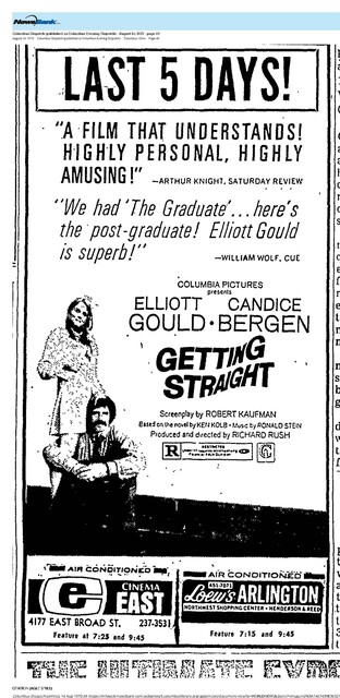 Elliott Gould--Number Five Box Office Star (1970)