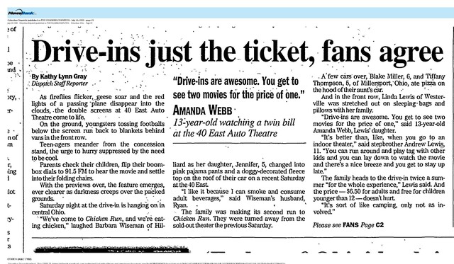 The Pleasure of Drive-Ins (2000) - page 1