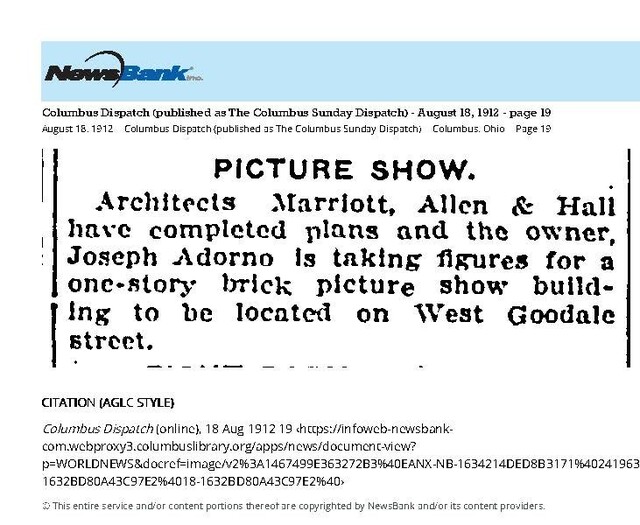 Theater Showman and More (1912): Joseph Adorno