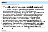Two Theaters--Only One Will Survive (1983)
