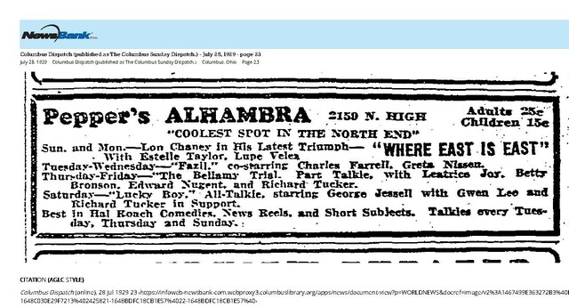 Theater Showman and More (1929): Earl Pepper