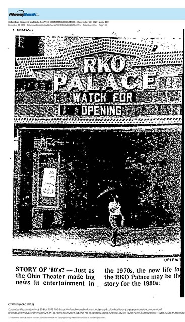 Saving a Movie Palace (1979)