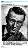 John Wayne--Number One Box Office Star (1954)