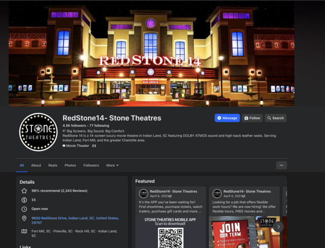 Redstone 14 Cinemas