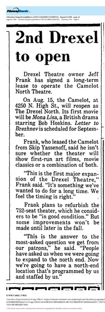 Theater Showman and More (1986): Jeff Frank