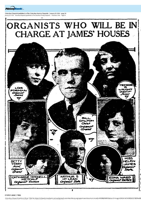 Theater Showman and More: William James (1924)