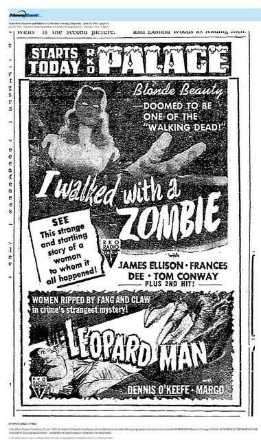 Pioneers of Horror Film: Val Lewton (1943)
