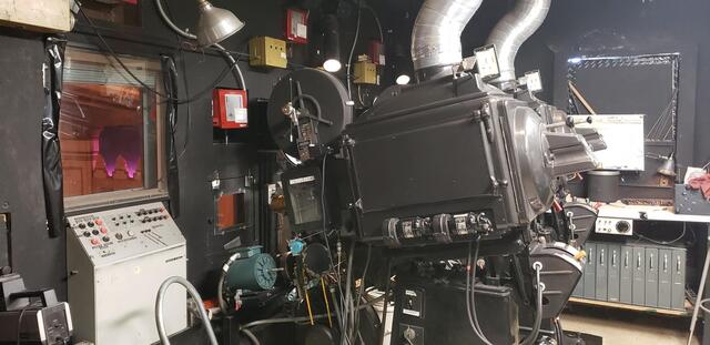 Projection Room Fox Stanford Theatre 35mm Only