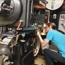 True 35mm/70mm  Film Projectors Stanford Theatre Palo Alto CA 