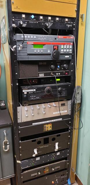 'Dolby' Stereo Amp Stanford Theatre Projection Area 