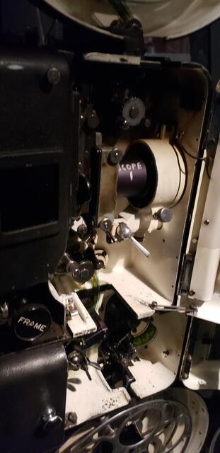 CinemaScope Lens Stanford Theatre Projector 