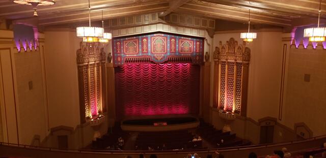 View From Balcony Top Stanford Theatre