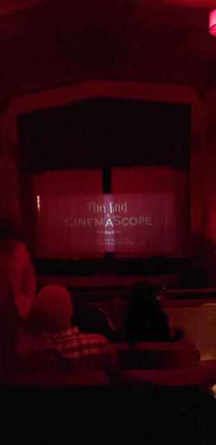 Projectionist  'Charlie'  Got Curtain Cues Perfect