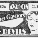 4 Devils at the Fox Avalon, 13-14 May, 1931