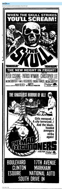 Masters of Film Horror: Peter Cushing and Christopher Lee (1966)