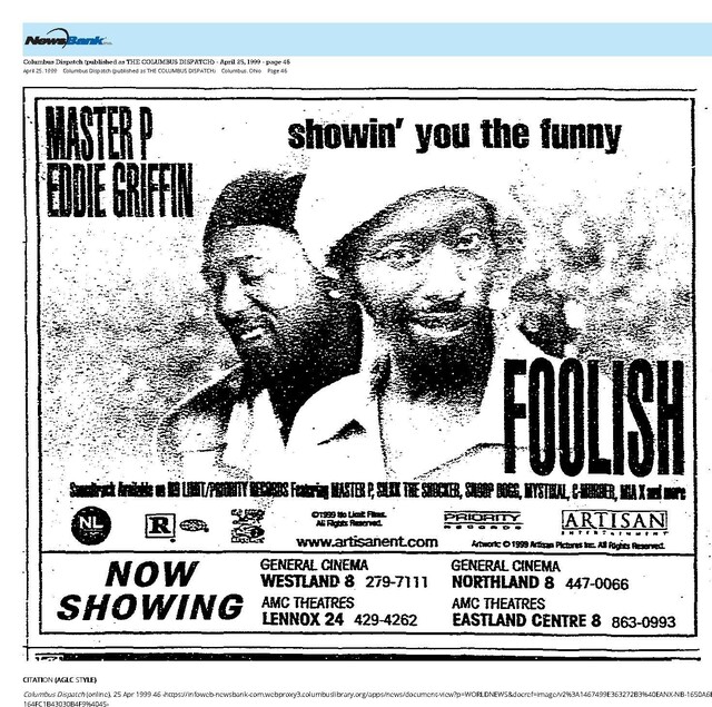 Master P and Eddie Griffin (1999)