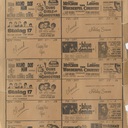 Boulder Creek's Burl Theatre Calendar Program From Around 1959/60