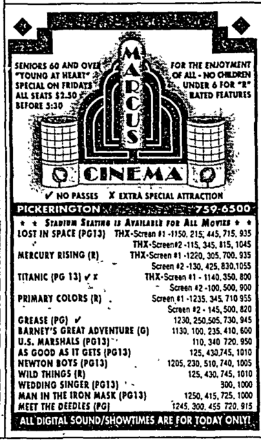 Marcus Pickerington Cinema