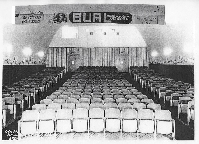 Inside Burl Theatre Boulder Creek Near Santa Cruz CA