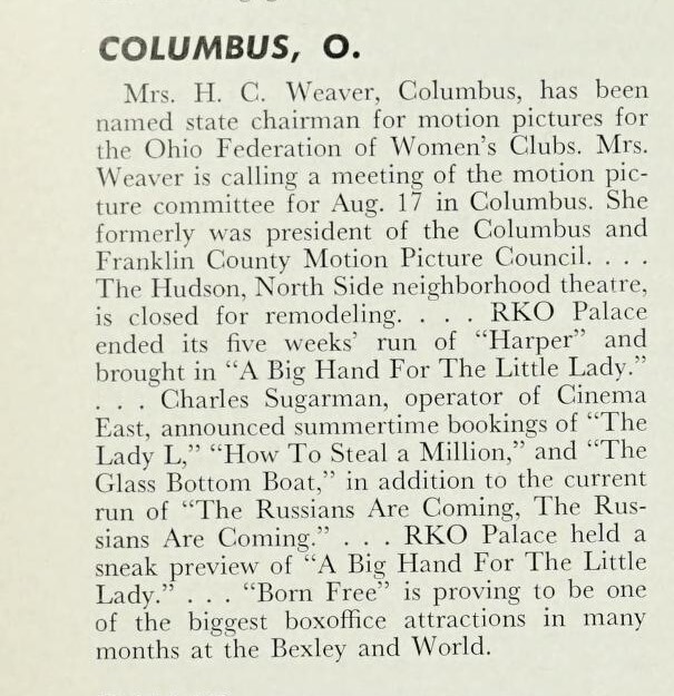 June 1966 News