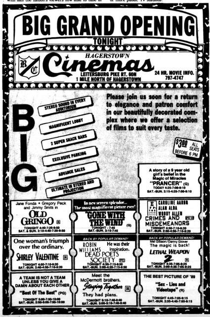 Warehouse Cinemas Leitersburg
