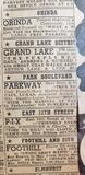 1944 Grand Lake Theatre Oakland CA  AD