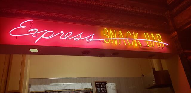 Neon Sign Second Candy/Drink Counter  Grand Lake Downstairs