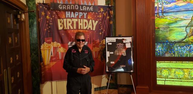 MR Showmanship 'Terry' In Lobby Fox Grand Lake Theatre Oakland   
