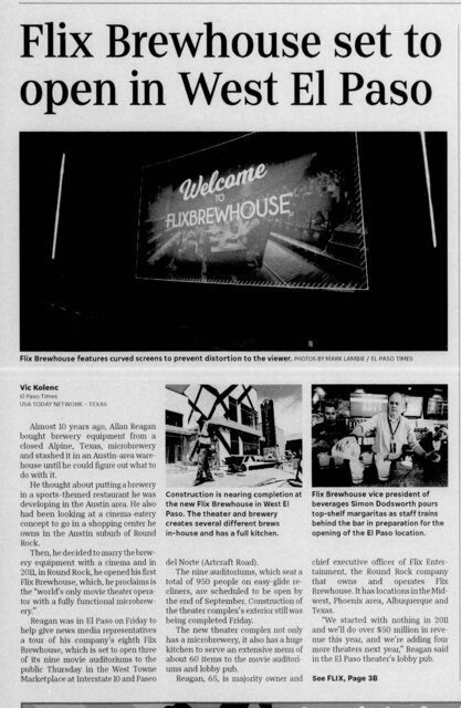 Flix Brewhouse El Paso