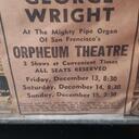 George Wright Organ Concert Orpheum Theatre SF CA 