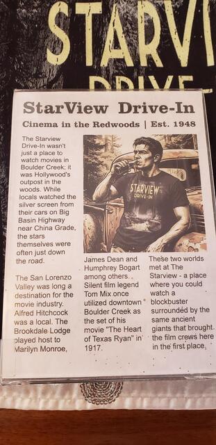 More Information About The Starview DI Shirt  Boulder Creek CA 