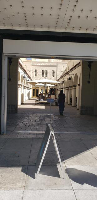 Courtyard Area  Fox Varsity Theatre  Palo Alto CA 