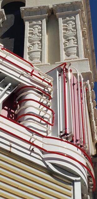 Neon Marquee   Fox Varsity Theatre  Downtown Palo Alto CA 