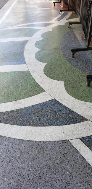 Fox Oakland Theatre  Terrazzo Sidewalk Outside